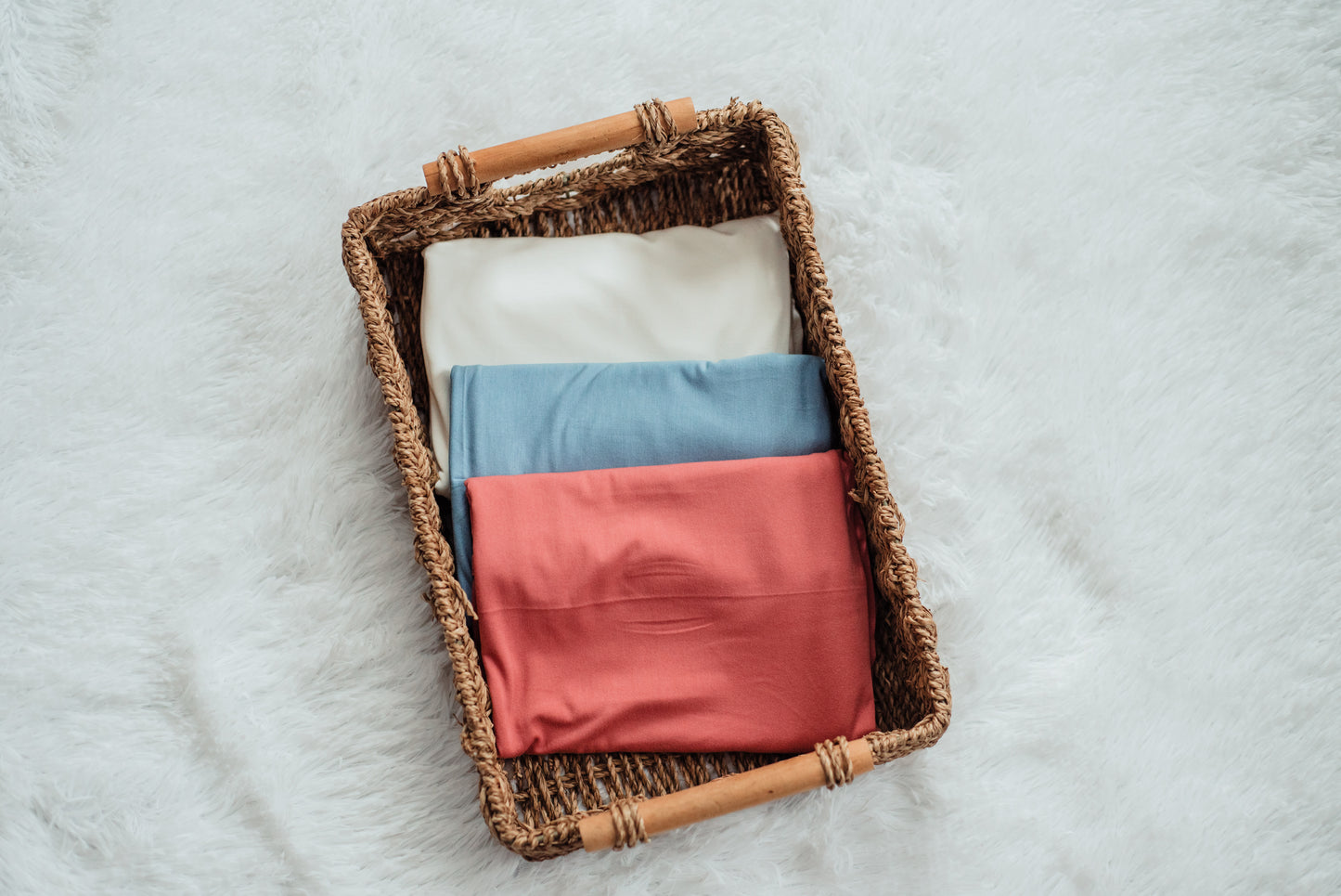 Bamboo Stretch Swaddle -Dusty Rose