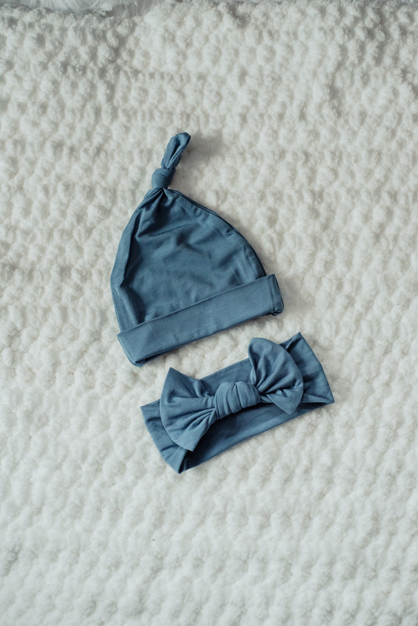 Bamboo Headband  -Dusty Blue