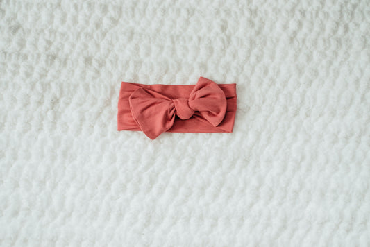 Bamboo Headband -Dusty Rose