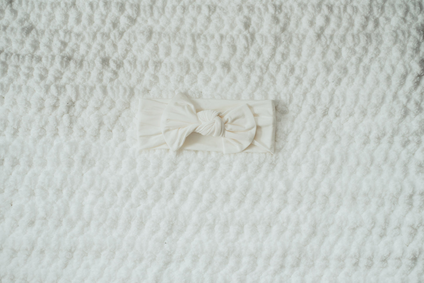 Bamboo Headband -White